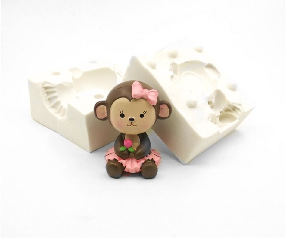 Children's ability to exercise, plasticine shape Office School Educational DIY Craft Silicone Fondant Mold Silicone... N86