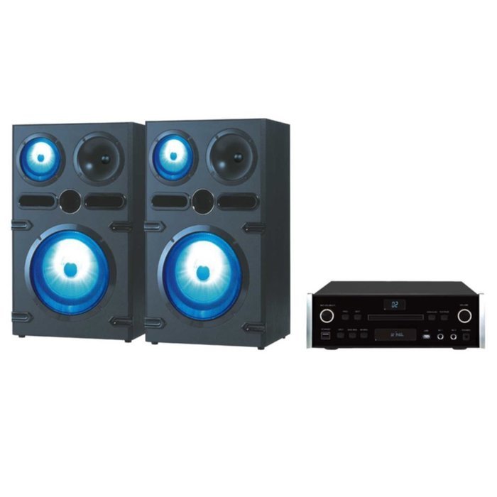 QFX High end Speakers With Amplifier with DVD, CD, USB, FM, HDMI Consumer Electronics N2