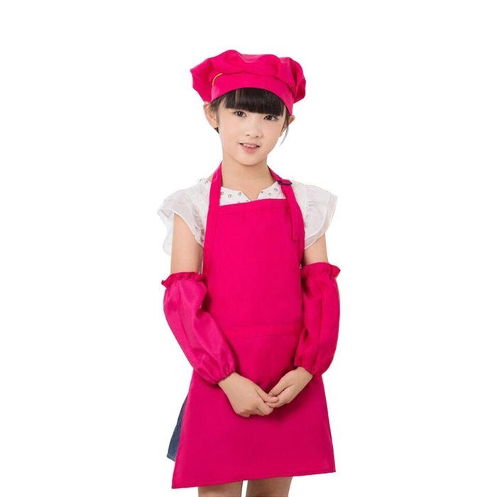 Generic Children's Artists Aprons - Kitchen, Classroom, Community Event, Crafts & Art Painting Activity (M, blue) N8