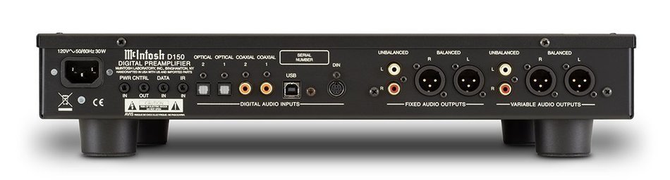 McIntosh Labs D150 Digital Control Center Audio Component Pre-Amplifier N5