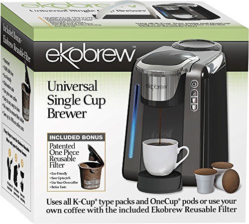 Ekobrew Refillable K-cup for Keurig 2.0 and 1.0 Brewers