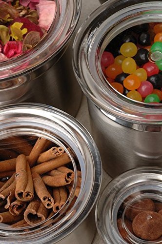BergHOFF Studio Cannister/Acrylic Lid, 1.6-Quart N5