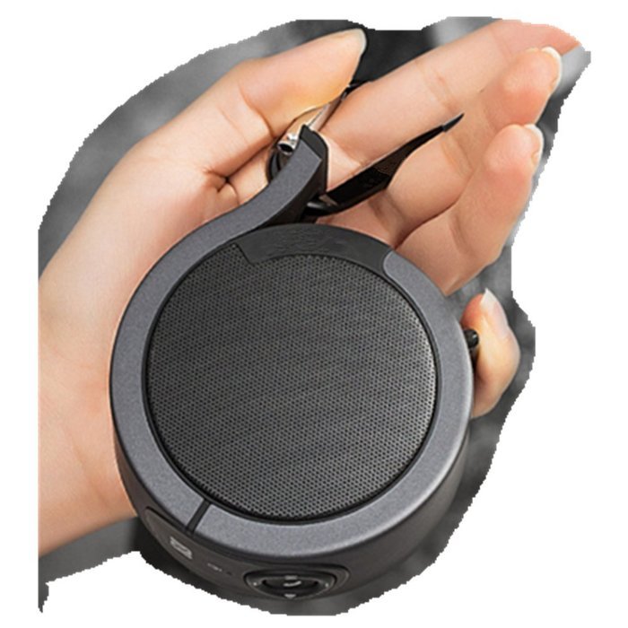 Aamina Q1 Wireless Bluetooth Speaker Subwoofers Of Outdoor (Gray) N4