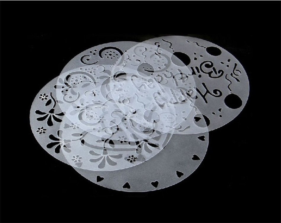 bouti1583 Environmentally Friendly Plastic Stencil Printing Bakeware N6