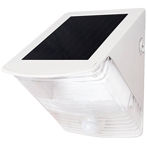 New MAXSA INNOVATIONS 40234 Solar-Powered Motion-Activated Wedge Light (White)