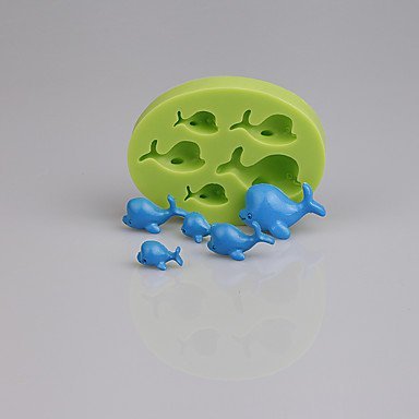 Y&XL&H Whale Finding Dory CupCake Decoration Silicone Fondant Mold Sugarcraft Tools Polymer Clay Chocolate Candy...