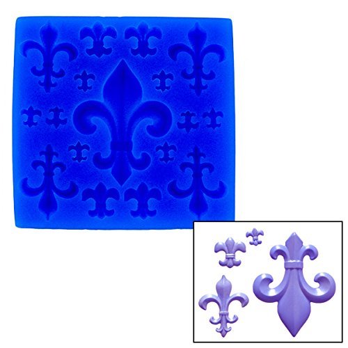 Fleur de Lis Mold Set by First Impressions Molds N2