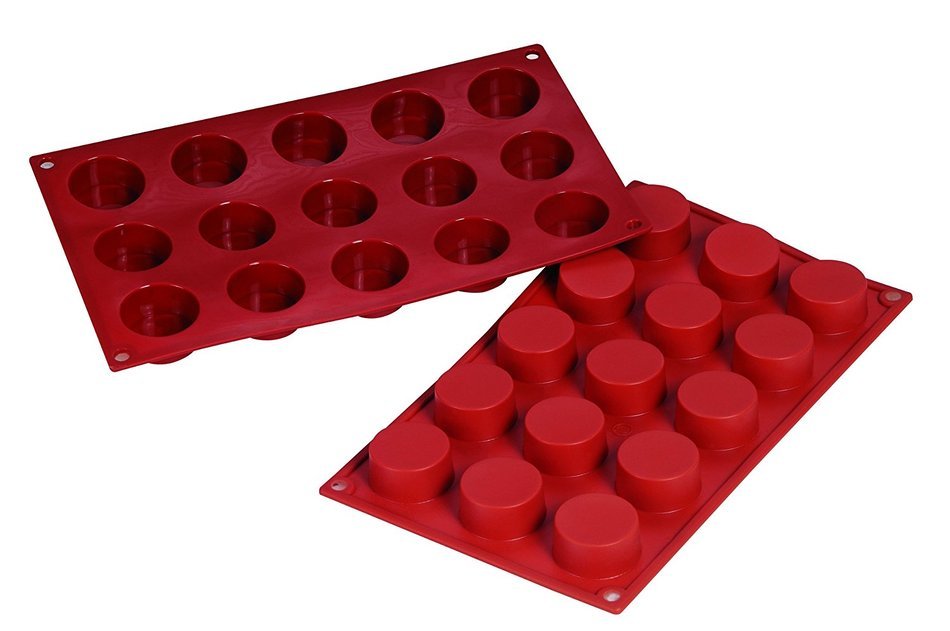 Fat Daddio's Silicone Bakeware Petits Four, 1 Ounce