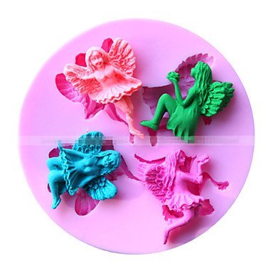 Y&XL&H Angel Shape Fondant Mold Cake Decoration Mold N2
