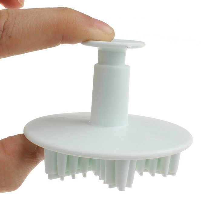 Set of 3 Snowflake Plastic Cake Cookie Fondant Cutter Plunger Molds with Stylus N3