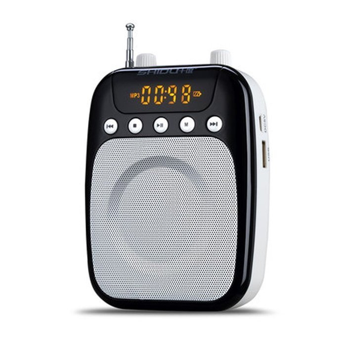 Vkenis High Power Teaching Speaker Voice Amplifier Loudspeaker With FM MP3 Player N9