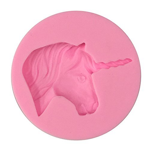 Cute Unicorn Silicone Fondant baking Paste Mold DIY Cake Decorating Polymer Clay Resin Candy Fimo Super Sculpey N2