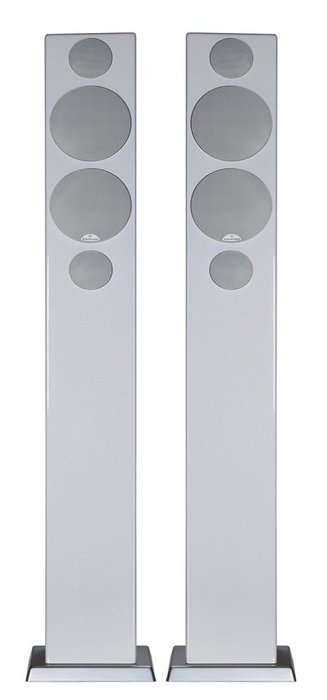 Monitor Audio Radius 270 RAD270SR Narrow-Profile Floorstanding Speakers (Pair, Silver) (Discontinued by Manufacturer)