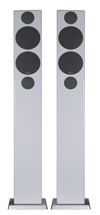 Monitor Audio Radius 270 RAD270SR Narrow-Profile Floorstanding Speakers (Pair, Silver) (Discontinued by Manufacturer) N2