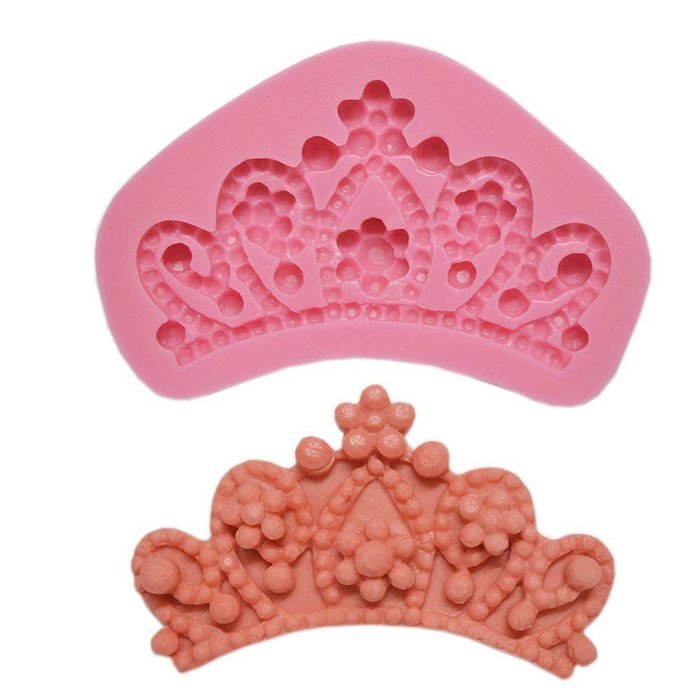 Anyana Imperial Crown Silicone Fondant Mold Cake Decorating Pastry Gum Pastry Tool Kitchen Tool Sugar Paste Baking... N7