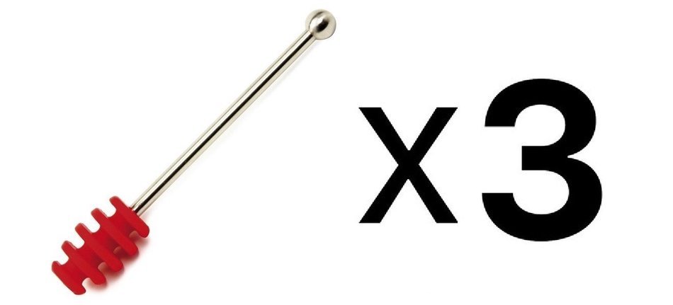Silicone Honey Dipper (1, 4 Ounce) N6