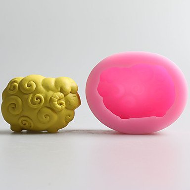 Y&XL&H Sheep Chocolate Silicone Molds,Cake Molds,Soap Molds,Decoration Tools Bakeware N4