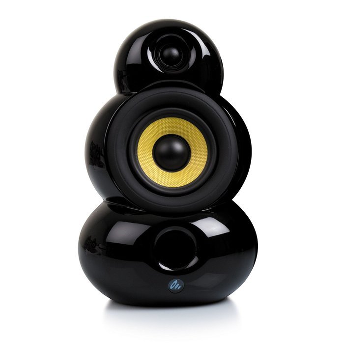 Podspeakers SmallPod Black Speakers for Stereo and Surround (Pair)