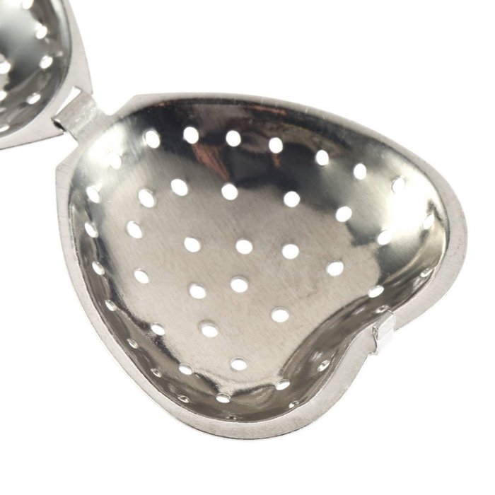 2pcs Tea Infuser - Ultra Fine Stainless Steel Steeper for Mugs Cups Serving Heart Shape Filter Strainer 2 PACK... N3