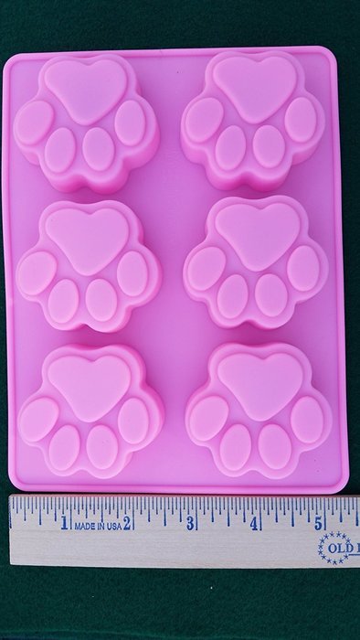 Dog Paw Baking Molds | Silicone Cake Molds For Dog Treats | Cake Decorating Supplies | Cookie Molds | Candy Molds... N2