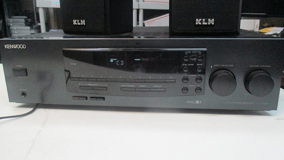 Kenwood AM-FM Stereo Receiver Model KR-A5080 w Phono Preamp 100 Watts Per Channel N2