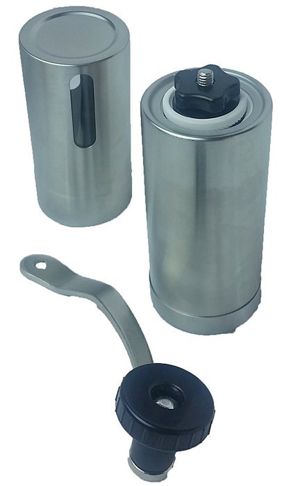 Manual Coffee Grinder. This burr grinder is perfect for consistent grind as it is adjustable N3