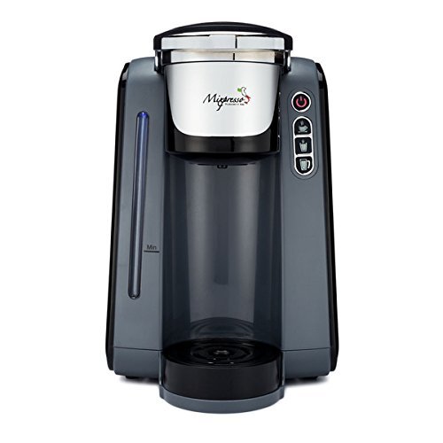 Single Serve Cup Coffee Machine for Keurig K-Cup's, Black/Grey N2