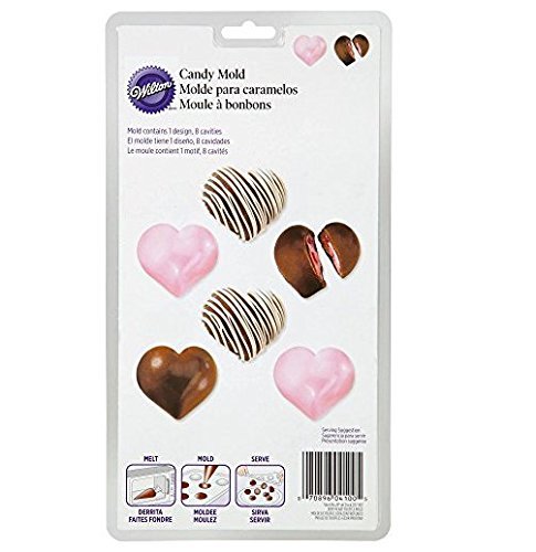 Wilton 2117-100 Candy Mold Heart Truffles, 8-Cavity N2