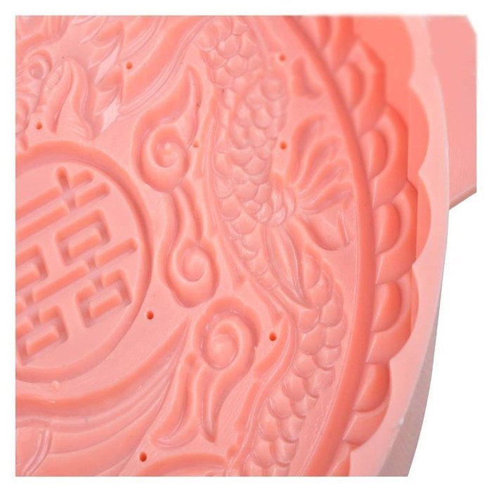 Moon Cake Mold, Resizable Plastic Manual Moon Cake Mold 1Kg N4