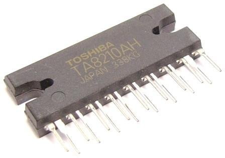 2PCS AUDIO POWER AMPLIFIER IC TOSHIBA HZIP-17 TA8210AH