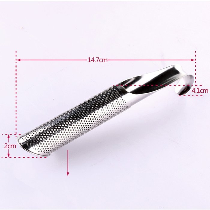 iNeibo Stainless Steel Stick Pipe Tea Infuser (Set of 2) N5
