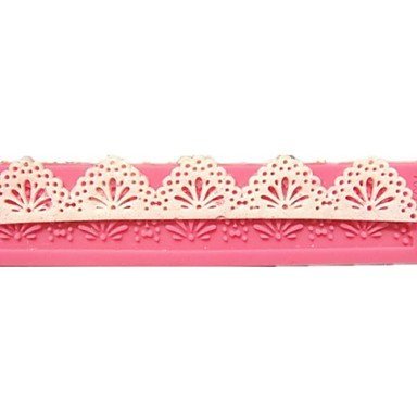Sher Small Flower Border Lace Mold Cake Mould Silicone Baking Tools Kitchen Accessories Decorations