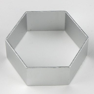 Y&XL&H Hexagon Shaped Cake Biscuit Cookie Cutter N3