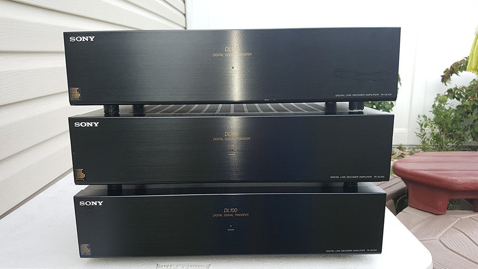 SONY TA-DL100 DIGITAL SIGNAL TRANSFER LINK DECODER AMPLIFIER