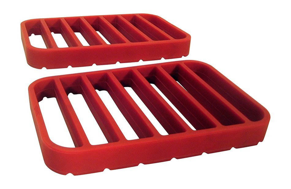 Easy Made Kitchen Silicone Roasting Rack Set, 2 Racks Per Package N7