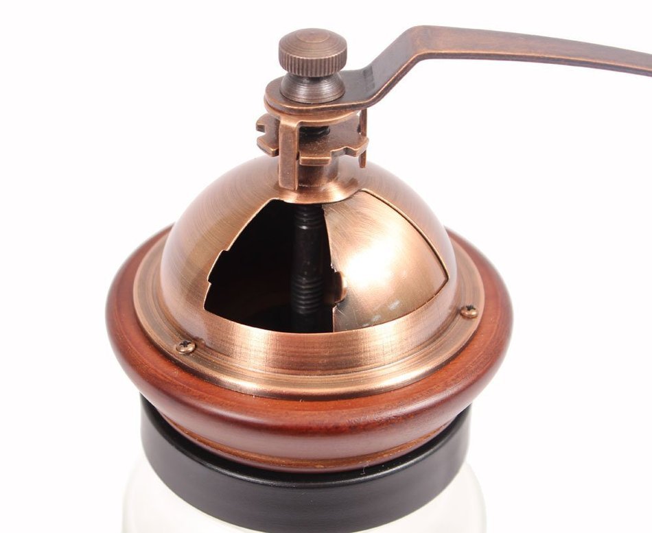 Matte Copper Adjustable Manual Coffee Grinder N5