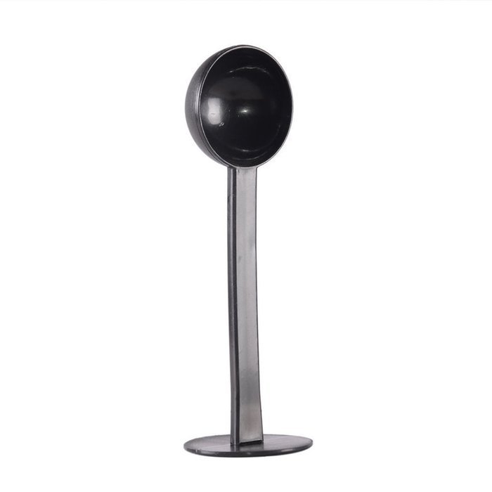 uhoMEY 2 IN 1 Coffee Scoop 10g Plastic Measuring Spoon Tamper Length 150mm N2
