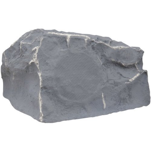 TIC CORPORATION TFS12SL 8" 200-Watt Pro Series Stereo Outdoor Rock Speaker (Slate)