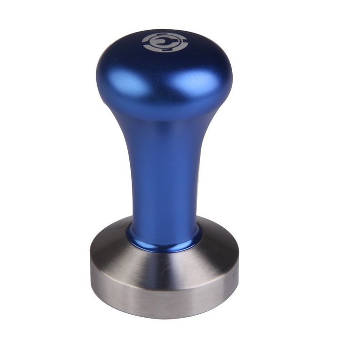 XHHOME Blue Stainless Steel Coffee Tamper Machine Espresso Press Flat Base (51mm base diameter) N5