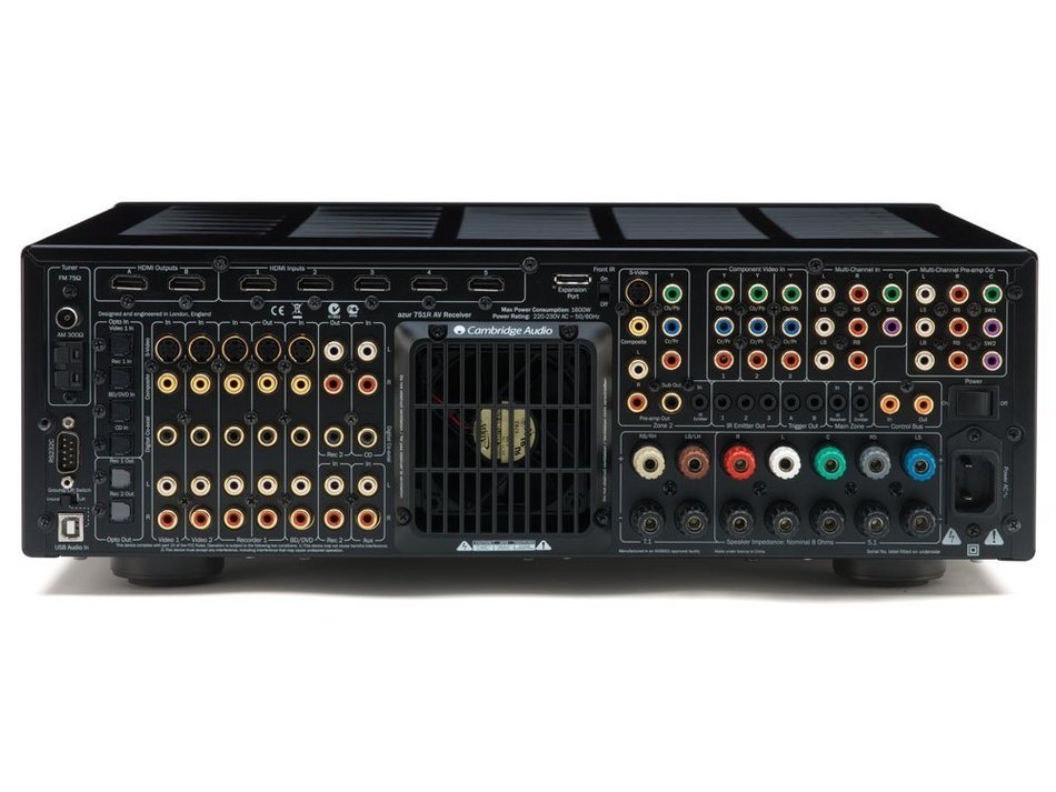 Cambridge - Azur 751R Surrround Receiver (Black) N2