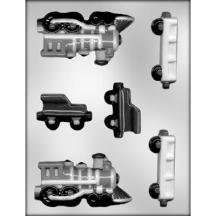 3 Pack- Trains Mold