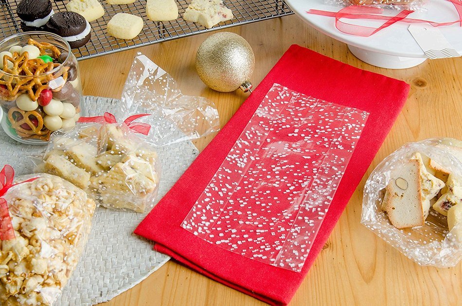 Starpack Premium Cellophane Treat Bags Party Favor Bags Christmas