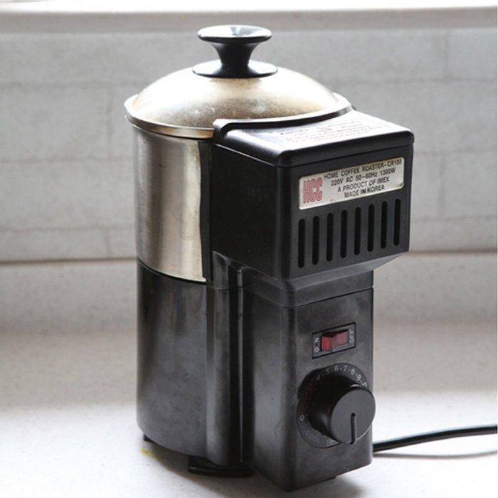 Green Coffee beans Home coffee roaster machine roasting waste heat circulation N7
