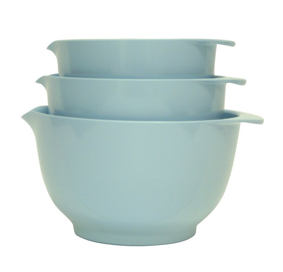 Rosti 3 Piece Mixing Bowl Set, Azure
