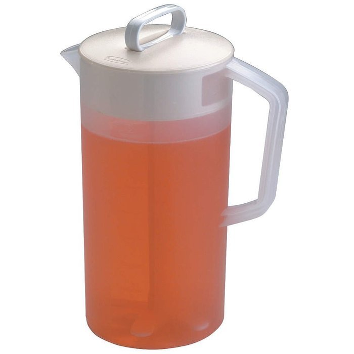 Beverage Pitcher, 2 Qt, White