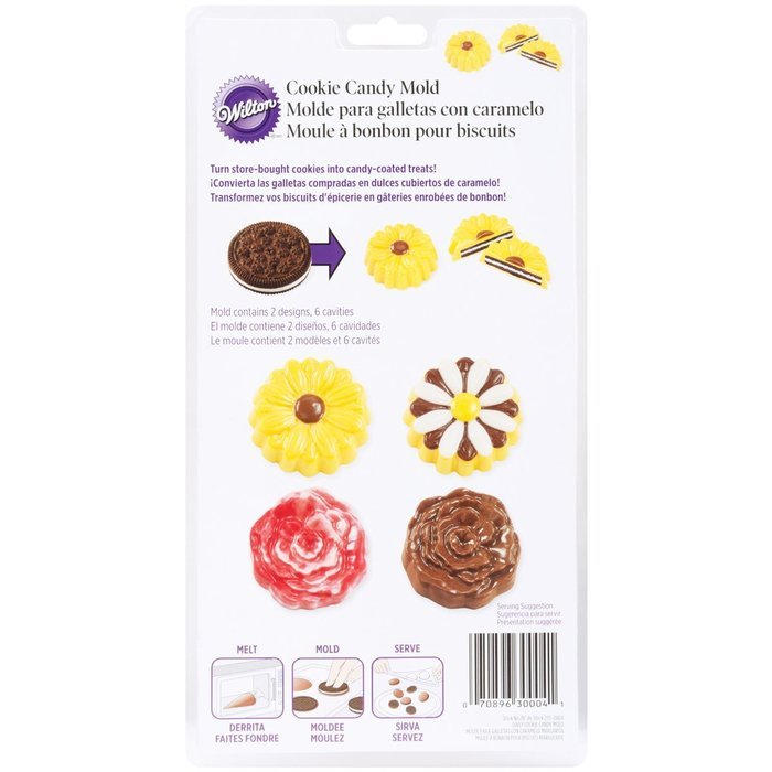 Wilton Flowers Pretzel Mold N6
