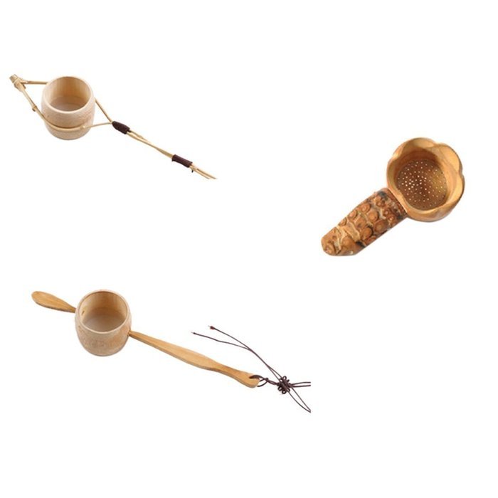 Tea Filter, YIFAN Bamboo Tea Strainer for Teahouse Kitchen Cafe N3