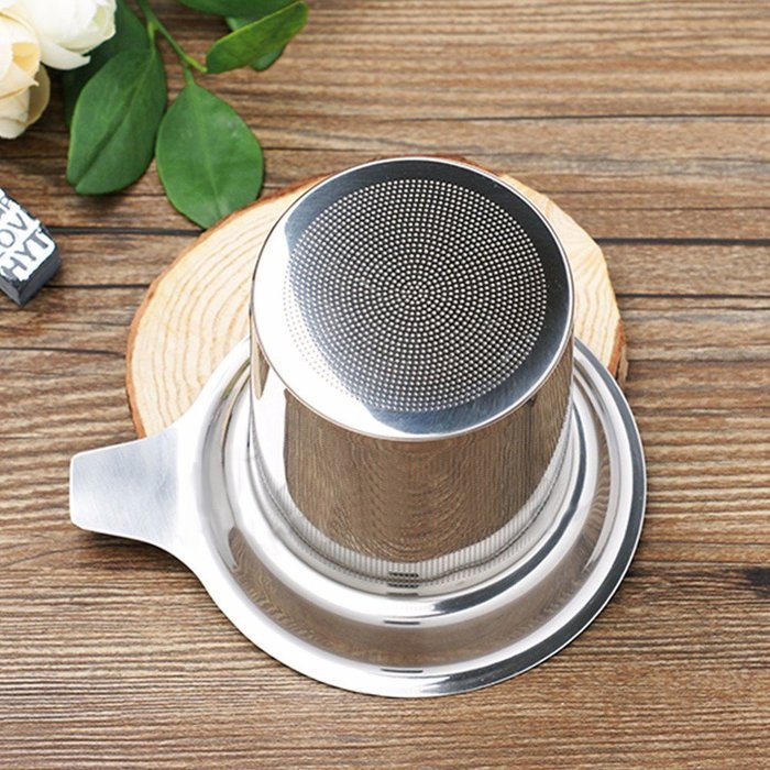 Whitelotous Stainless Steel Mesh Tea Infuser Reusable Strainer Loose Tea Leaf Filter N3