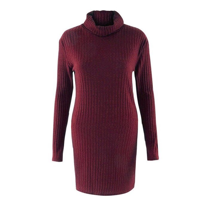 High-necked Sweater Dress,Morecome Womens Casual Long Sleeve Jumper Turtleneck Sweaters N27