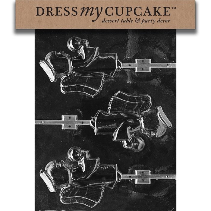 Dress My Cupcake DMCC197 Chocolate Candy Mold, Bow Package, Christmas N27